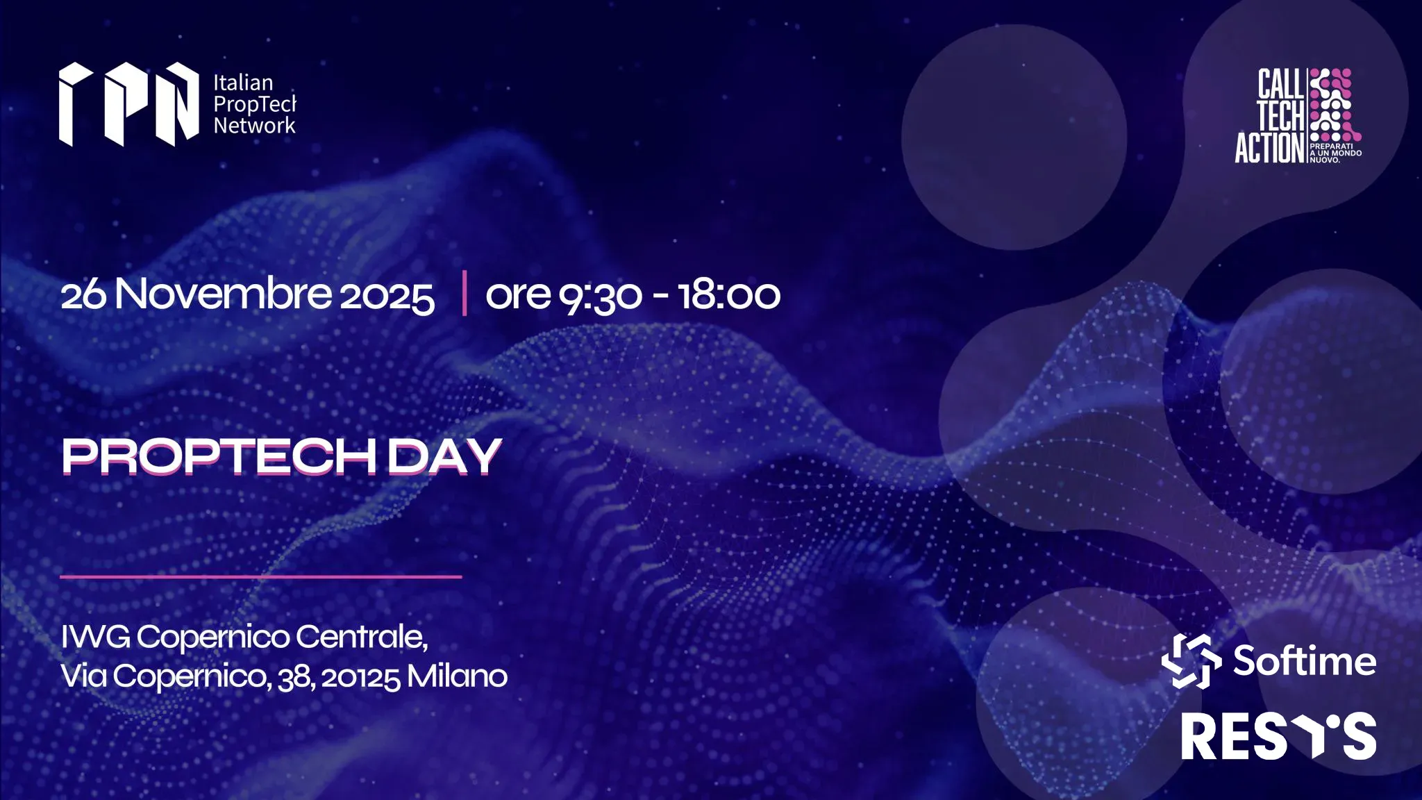 Copertina Proptech Day, 26 novembre 2025
