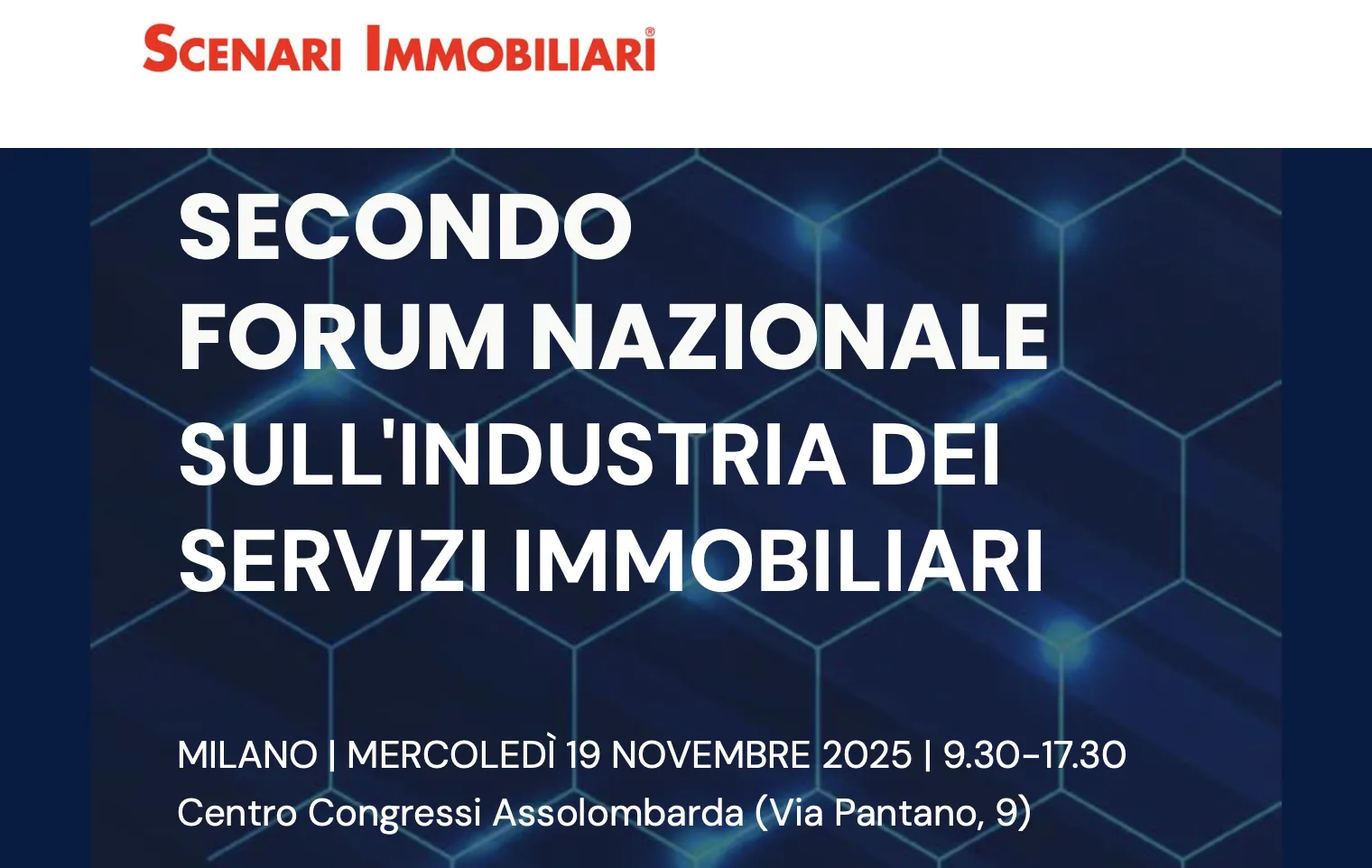 Copertina Softime è partner del Forum Nazionale sull’Industria dei Servizi Immobiliari